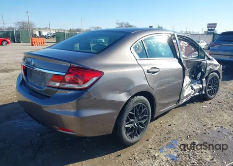 2014 Honda Civic Ex from USA, damaged, VIN 19XFB2F89EE045918